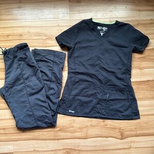 Women’s Grey’s Anatomy Scrub Set -Size XS - dark gray